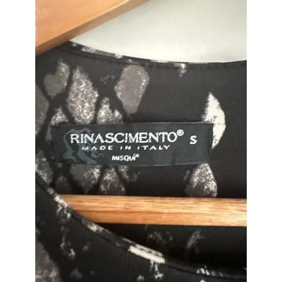 Rinascimento Made In Italy Womens Size S Dress Sleeveless Bodycon Print - Picture 7 of 10